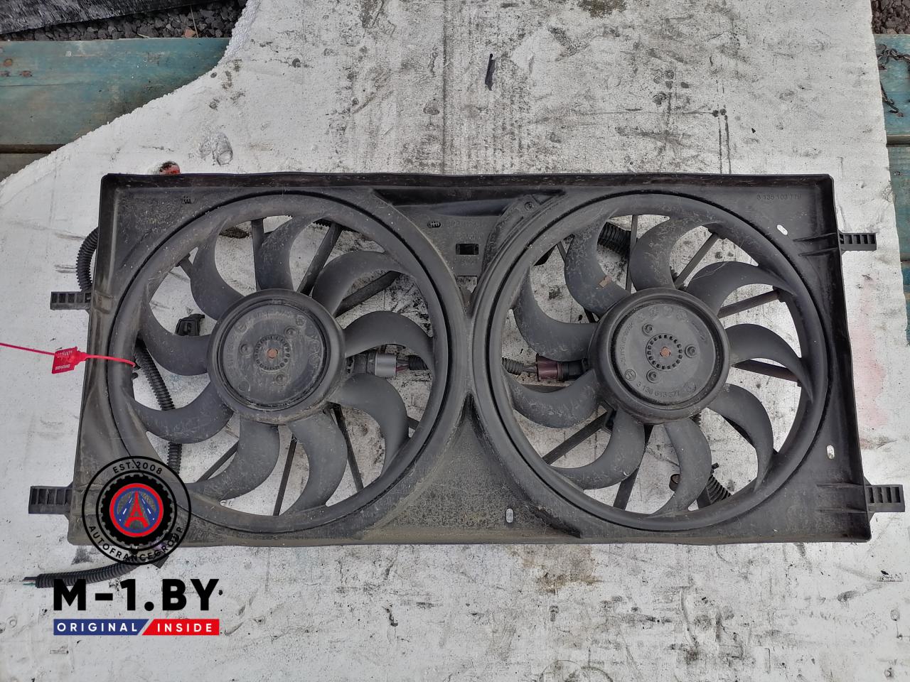 вентилятор радиатора Renault Laguna 3 поколение (2007 - 2012), 2.0 л., дизель, 214810004R - фото №1