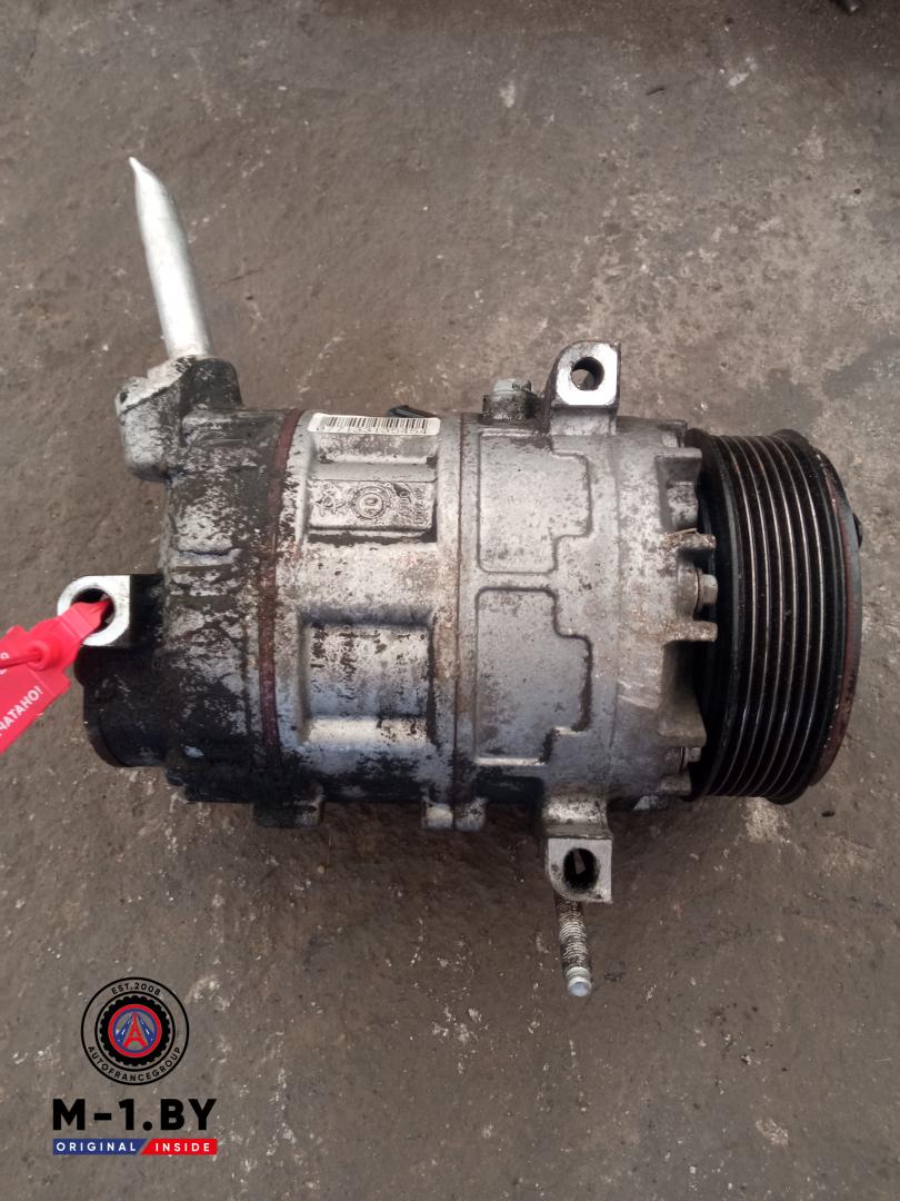компрессор кондиционера Renault Laguna 3 поколение (2007 - 2012), 2.0 л., 8200890987 - фото №1