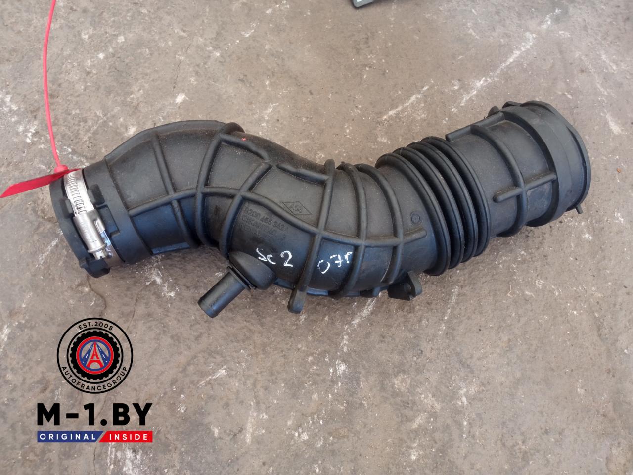 патрубок турбины Renault Scenic 2 поколение (2003 - 2006), 8200455342A - фото №1