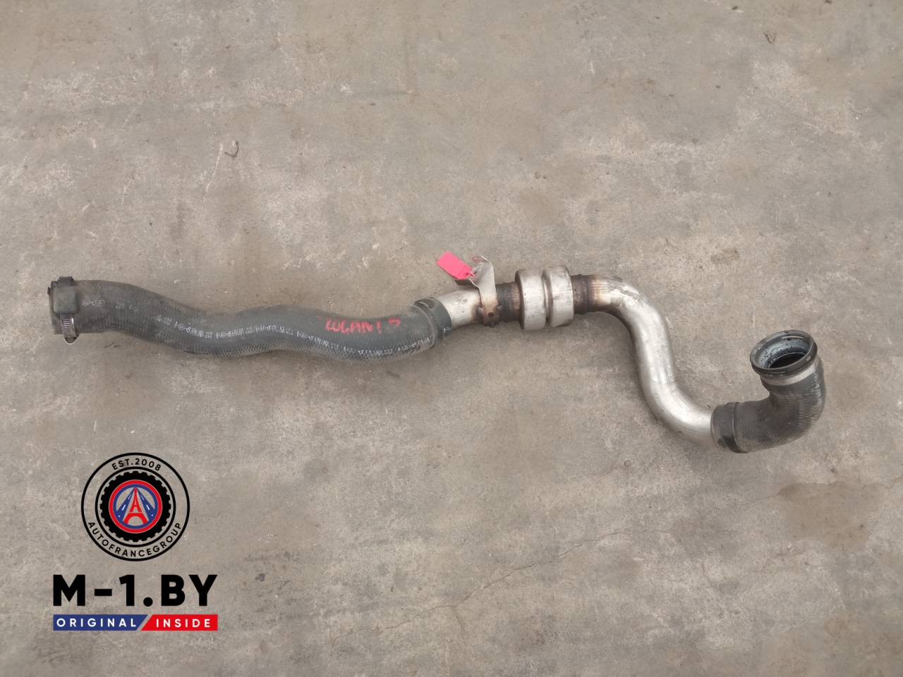 патрубок интеркулера Renault Logan 1 поколение (2004 - 2009), 1.5 л., дизель - фото №1