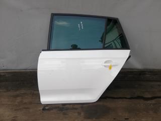 дверь задняя левая Skoda Rapid 1 поколение 2014, лифтбэк