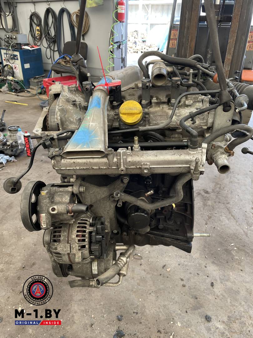 двигатель Renault Laguna 2 поколение (2001 - 2005), 2.0 л., бензин, F4R764 - фото №1