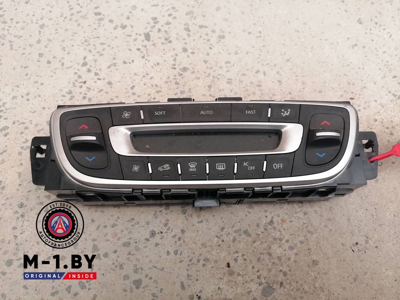 блок управления печки / климат-контроля Renault Scenic 3 поколение (2009 - 2012), 275109409R - фото №1