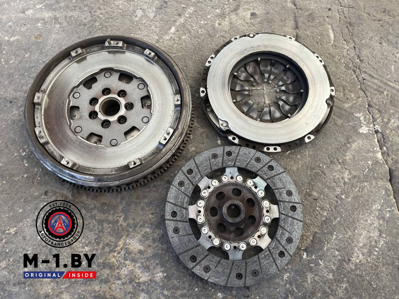 комплект сцепления Renault Laguna 3 поколение (2007 - 2012), 1.5 л., дизель - фото №1