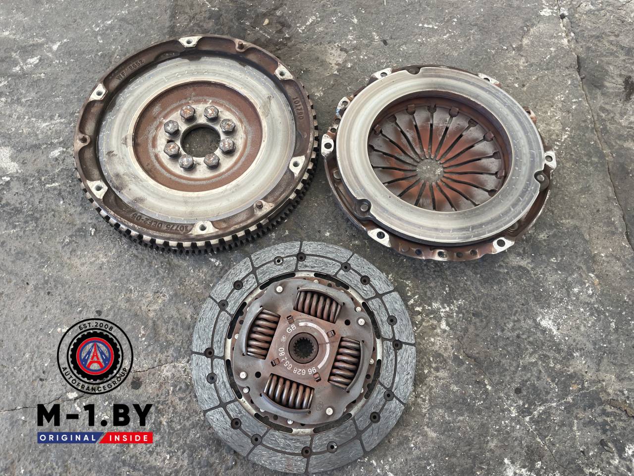 комплект сцепления Peugeot 307 1 поколение (2001 - 2005), 2.0 л., дизель - фото №1