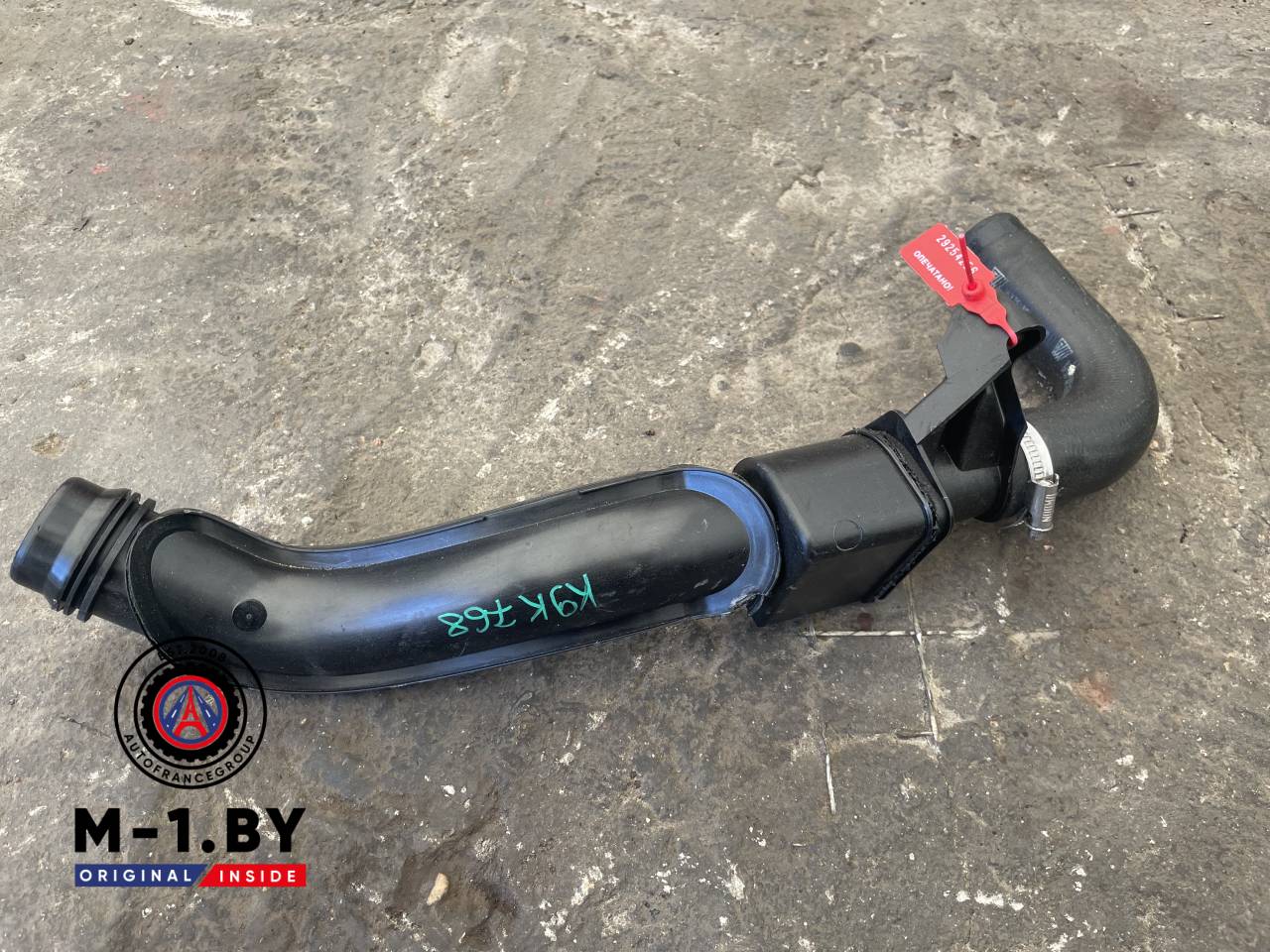 патрубок интеркулера Renault Clio 3 поколение (2005 - 2009), 1.5 л., дизель, 82002969827 - фото №1