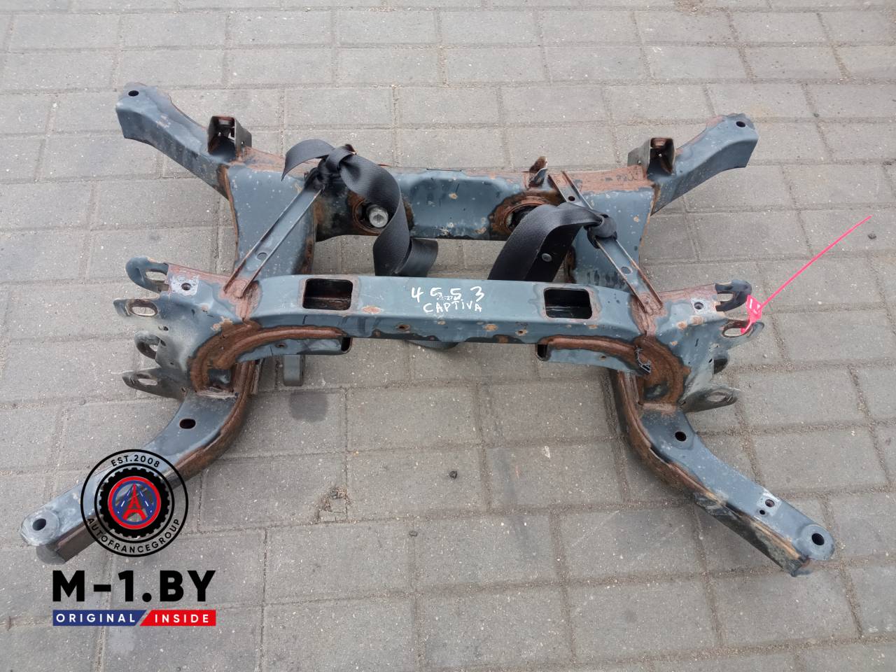 балка подвески задняя Chevrolet Captiva 1 поколение (2006 - 2011) - фото №1