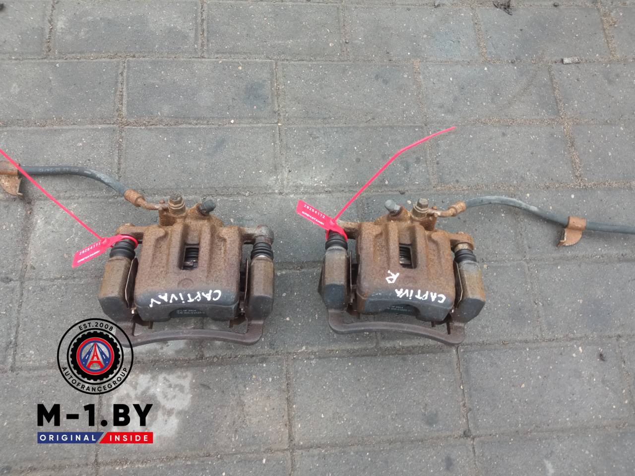 суппорт задний правый Chevrolet Captiva 1 поколение (2006 - 2011) - фото №1