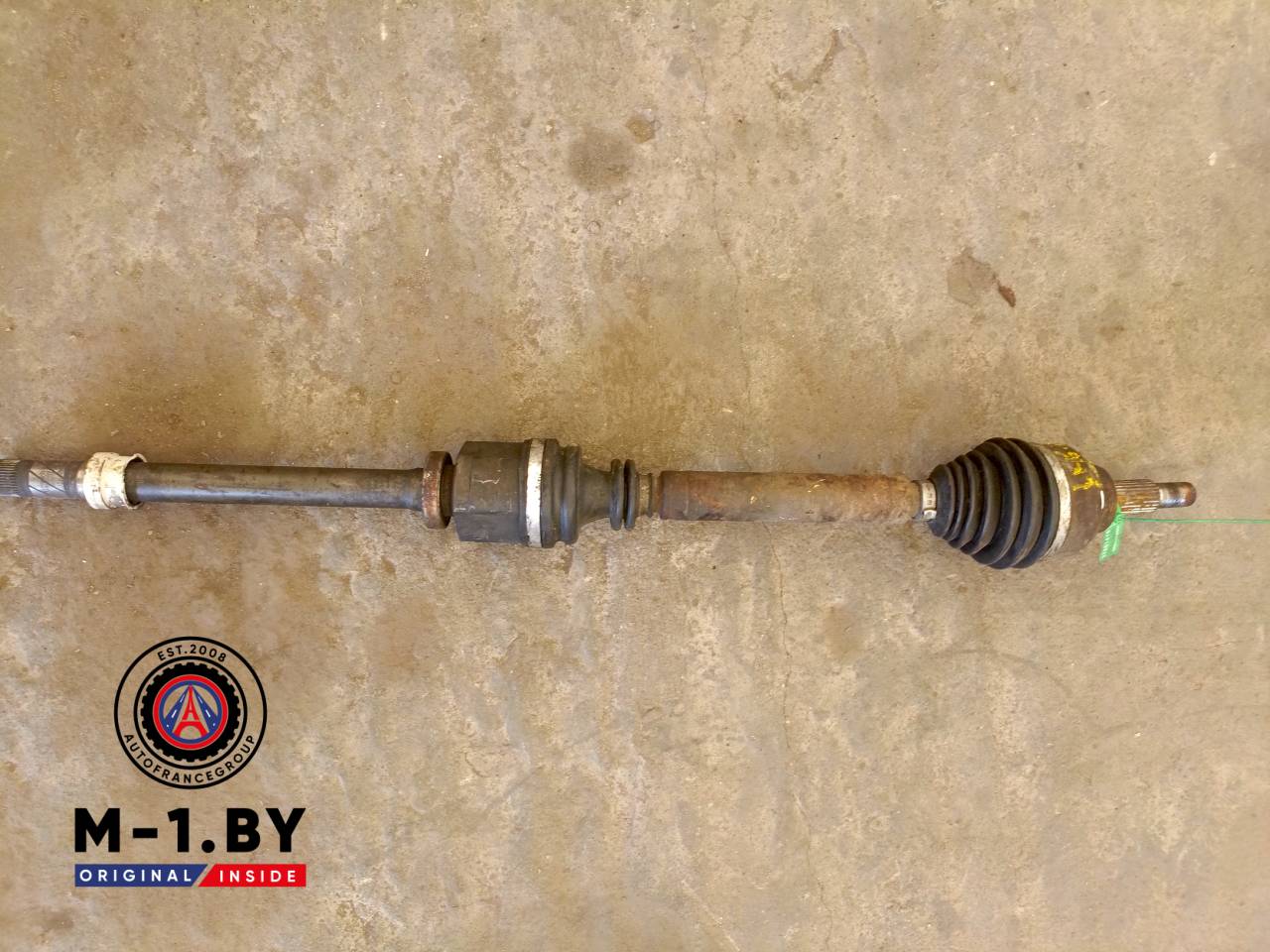 полуось передняя правая (приводной вал, ШРУС) Renault Laguna 3 поколение (2007 - 2012), 1.5 л., дизель, МКПП - фото №1