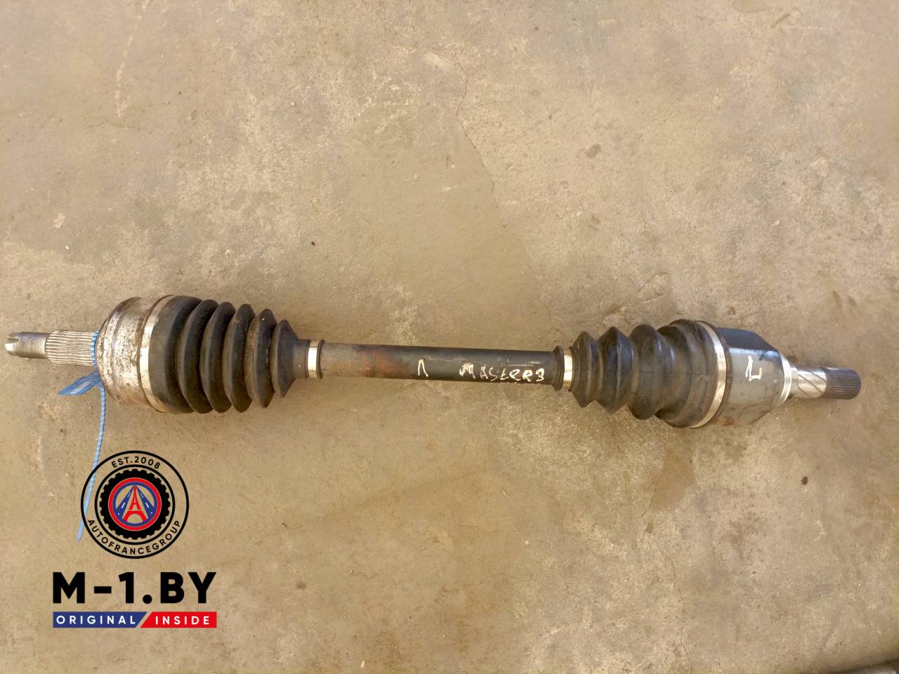 полуось передняя левая (приводной вал, ШРУС) Renault Master 3 поколение (2010 - 2014), 2.3 л., дизель - фото №1