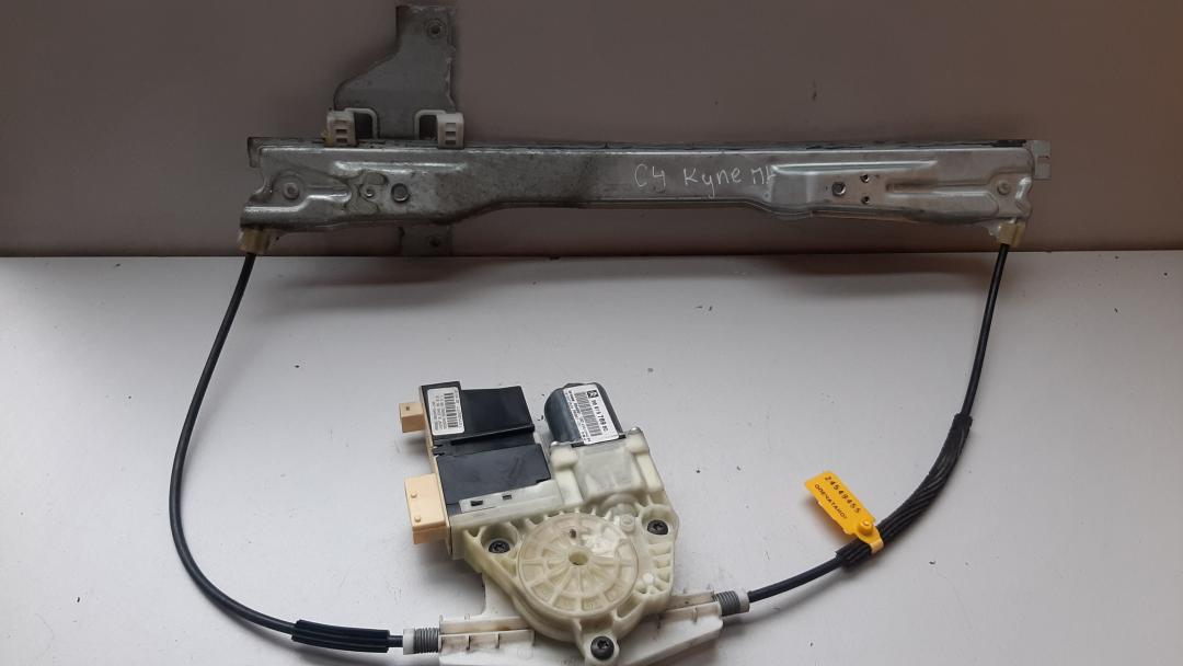 стеклоподъемник электрический передний левый Citroen C4 1 поколение 2007, купе, 9681576980 - фото №1