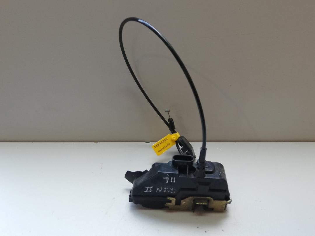 замок двери передней левой Renault Scenic 2 поколение 2003 - фото №1