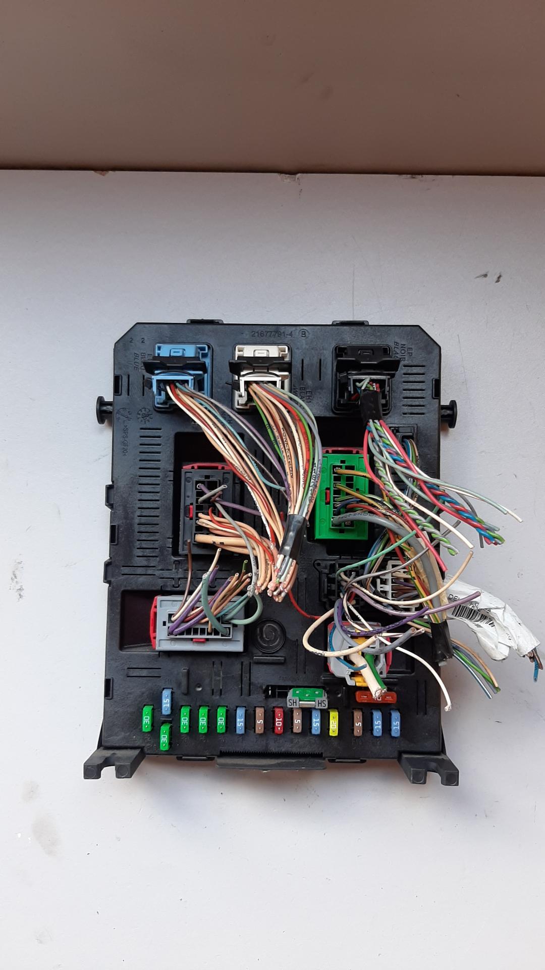 блок комфорта Citroen C4 1 поколение 2004, 9661940480 - фото №1