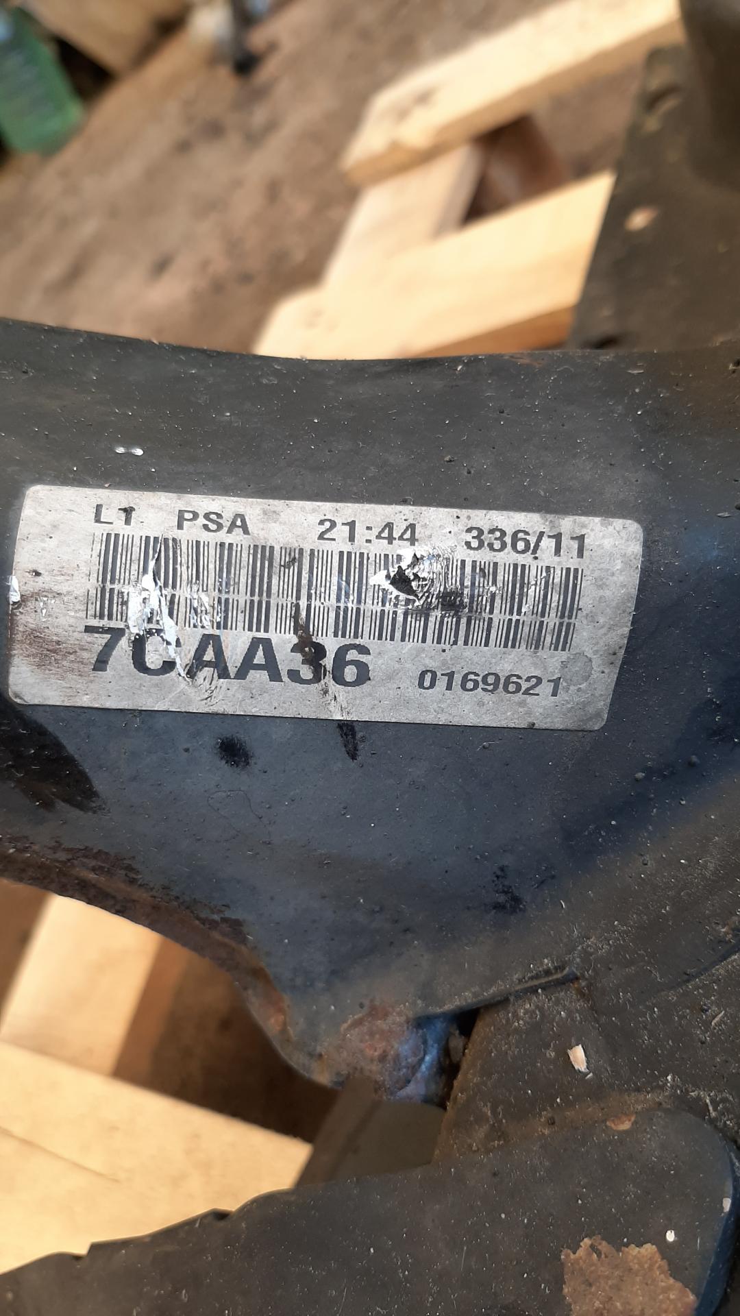 балка подвески передняя (подрамник) Citroen C5 2 поколение 2011, 2.0 л., дизель, МКПП, 7CAA36 - фото №1