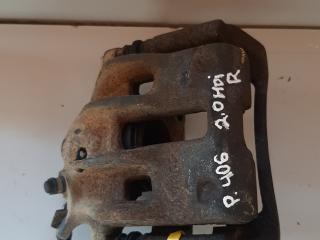 суппорт передний правый Peugeot 406 1 поколение [рестайлинг] 2002, 2.0 л., дизель