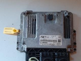 блок управления двигателем Ford Fiesta 6 поколение 2011, 1.6 л., дизель, AV2112A650RE, 0281017930