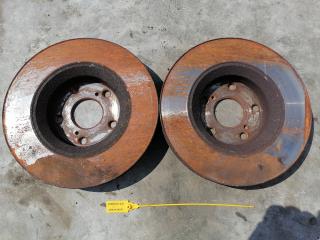 диски тормозные (комплект) Toyota Corolla 9 поколение (E120/E130) [рестайлинг] 2007