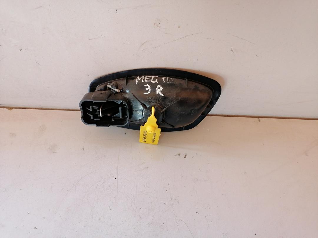 ручка внутренняя задняя правая Renault Megane 3 поколение 2008 - фото №1