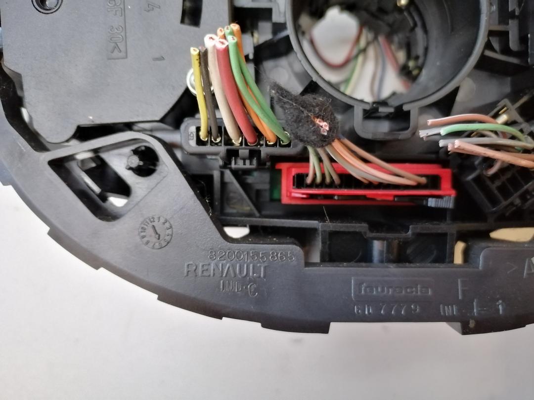 переключатель подрулевой (стрекоза) Renault Megane 2 поколение 2006, 8200155865 - фото №1