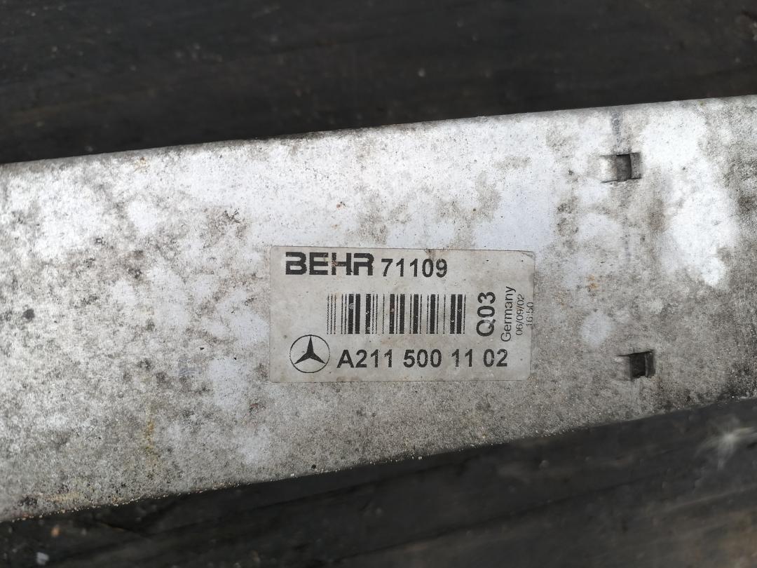 интеркулер Mercedes-Benz E-Класс W211/S211 2002, 2115001102 - фото №1