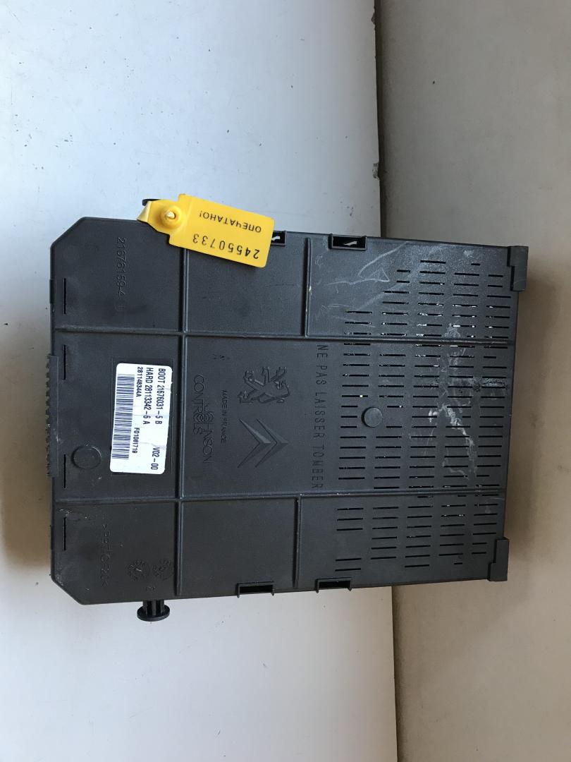 блок комфорта Citroen C5 1 поколение 2000, 9660105680 - фото №1