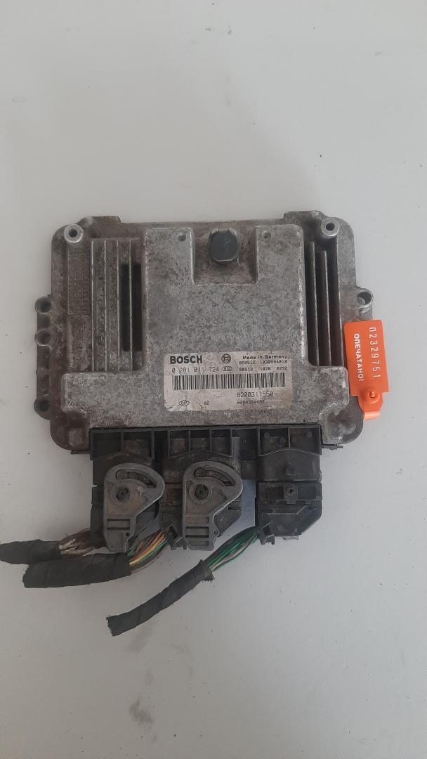 блок управления двигателем Renault Espace 4 поколение 2003, 2.2 л., дизель, 8200311550, 0281011724 - фото №1