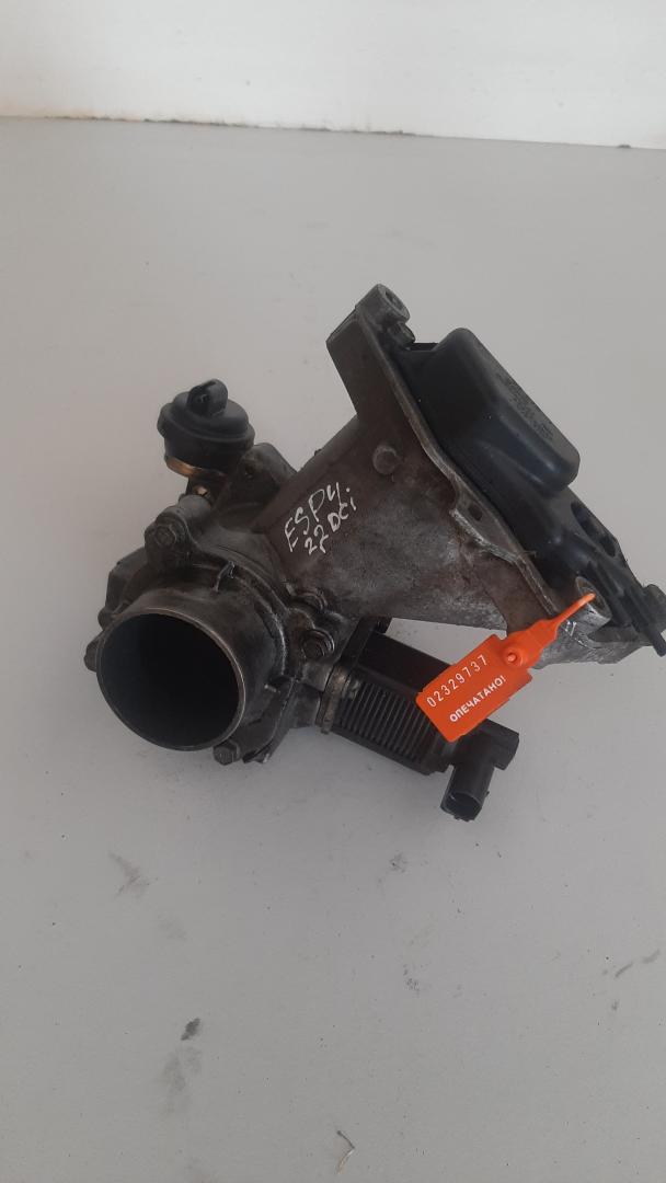 заслонка дроссельная Renault Espace 4 поколение 2003, 2.2 л., дизель, 8200056350 - фото №1