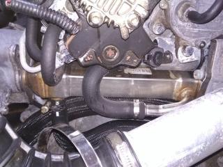 охладитель EGR / Радиатор EGR Volvo S80 1 поколение [рестайлинг] 2005, 2.4 л., дизель, МКПП, 30637142