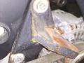 кронштейн двигателя Toyota Yaris P1 [рестайлинг] 2004, 1.4 л., дизель, МКПП - фото №4