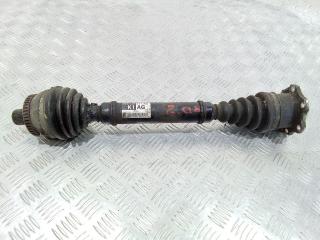 полуось передняя левая (приводной вал, ШРУС) Audi A4 B6 2000, 2.0 л., бензин, 8E0407271AG