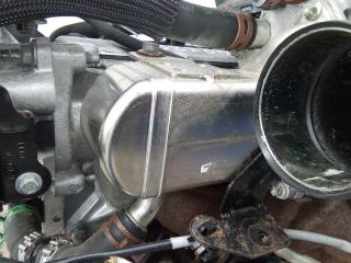охладитель EGR / Радиатор EGR Renault Megane 2 поколение [рестайлинг] 2011, 1.9 л., дизель, МКПП