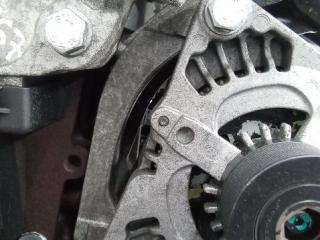 кронштейн генератора Ford Focus 2 поколение 2007, 2.0 л., дизель, МКПП
