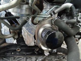 теплообменник масляного фильтра Mazda 6 GG [рестайлинг] 2007, 2.0 л., дизель, МКПП