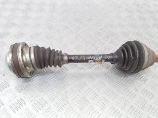 полуось передняя левая (приводной вал, ШРУС) Volkswagen Eos 1 поколение 2007, 2.0 л., дизель, 1K0407271