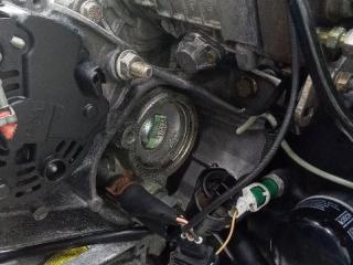 кронштейн генератора Renault Megane 1 поколение [рестайлинг] 2001, 1.9 л., дизель, МКПП, 7700113574