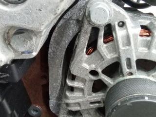 кронштейн генератора Citroen C5 1 поколение [рестайлинг] 2008, 2.0 л., дизель, АКПП