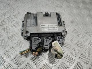 блок управления двигателем Peugeot 407 1 поколение 2006, 1.6 л., дизель, МКПП, 0281011633