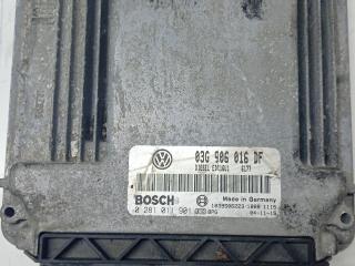 блок управления двигателем Volkswagen Golf 5 поколение 2006, 1.9 л., дизель, 03G906016DF
