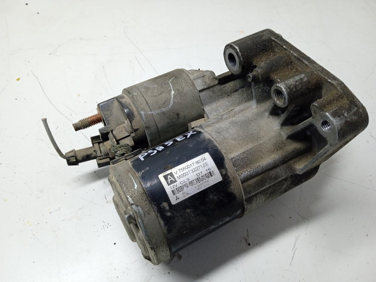 стартер Peugeot 308 T7 2007, 1.6 л., бензин, V75500178004, M000T32271ZE - фото №1