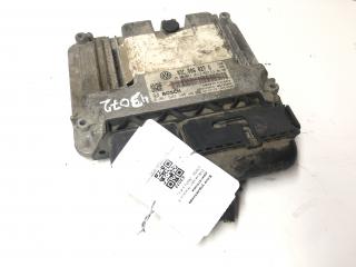 блок управления двигателем Volkswagen Scirocco 3 поколение (2008 - 2015), 1.4 л., бензин, 03C906027G