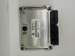блок управления двигателем Volkswagen Polo 4 поколение 2005, 1.9 л., дизель, хетчбэк 5 дв., 038906019JK, 0281011075