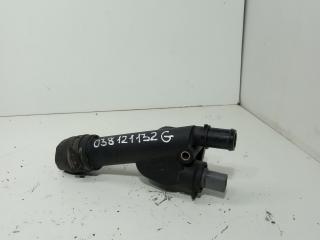 фланец (тройник) системы охлаждения Volkswagen Passat B6 2007, 2.0 л., дизель, 038121132G
