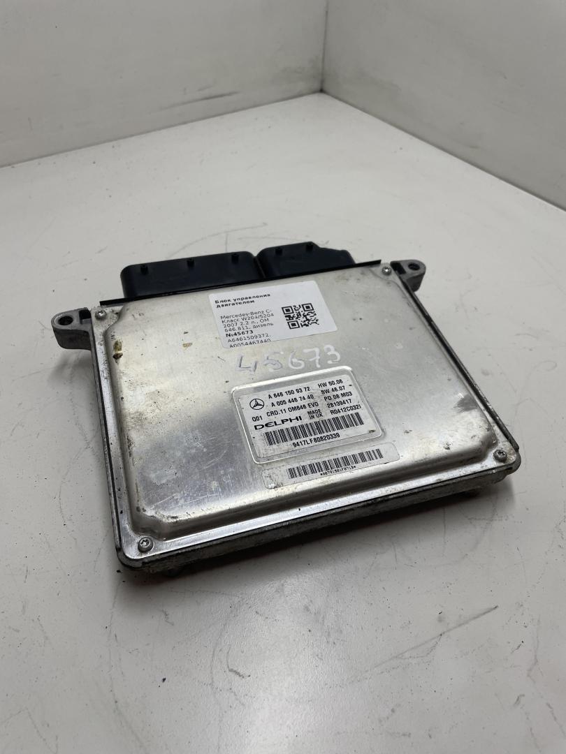 блок управления двигателем Mercedes-Benz C-Класс W204/S204 2007, 2.2 л., дизель, A6461509372, A0054467440 - фото №1