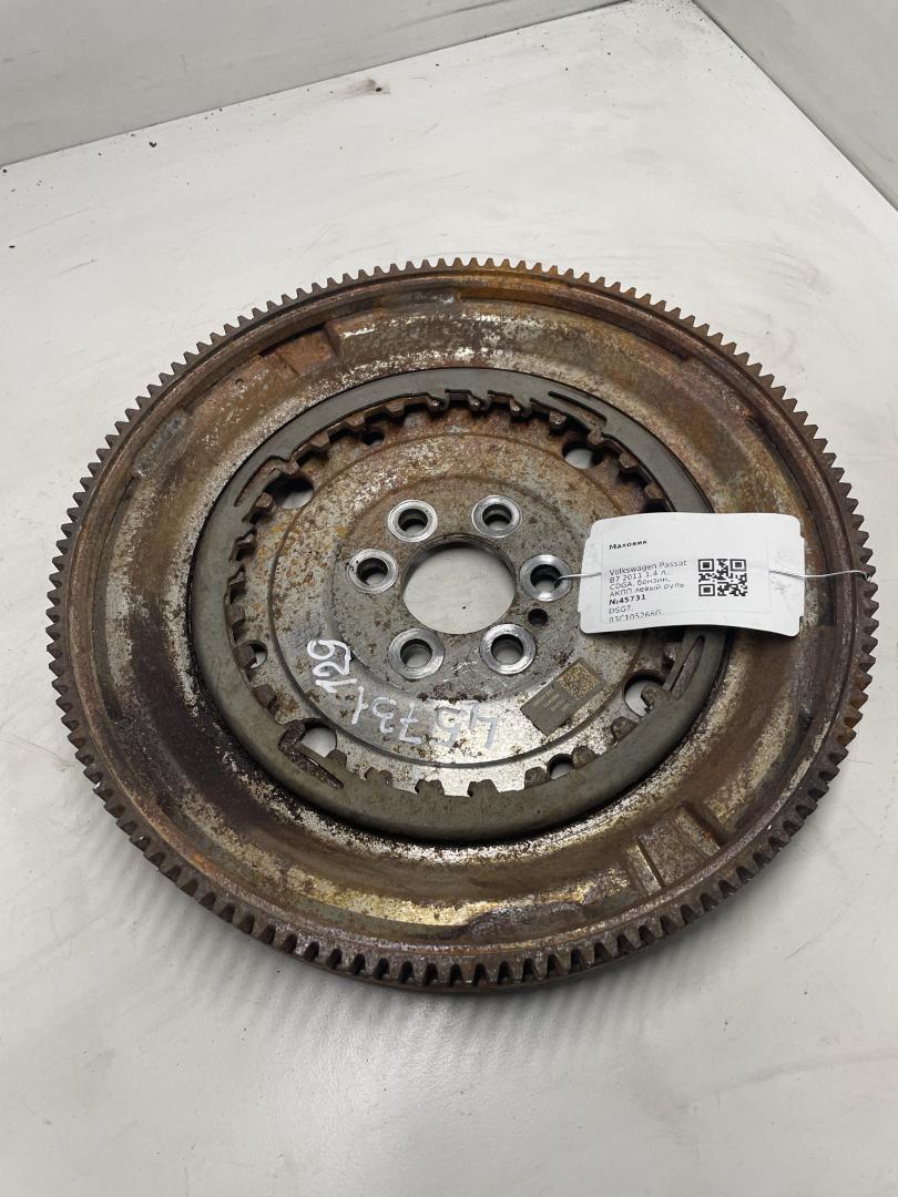маховик Volkswagen Passat B7 2011, 1.4 л., бензин, АКПП, DSG7, 03C105266G, 03C105266T, 03C105266S, 03C105266Q, 03C105266A, 03F105266 - фото №1