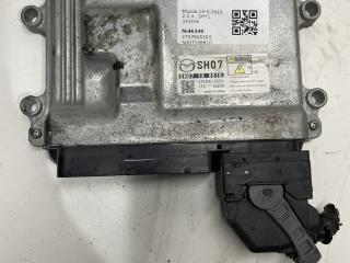 блок управления двигателем Mazda CX-5 1 поколение 2015, 2.2 л., дизель, 2757005203, SH0718881G