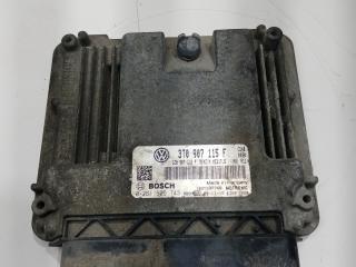 блок управления двигателем Skoda Octavia 2 поколение (A5) [рестайлинг] 2009, 1.8 л., бензин, 1Z0907115F