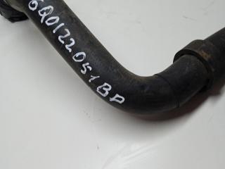 патрубок радиатора Volkswagen Polo 4 поколение 2004, 1.2 л., бензин, 6Q0122051BP, 6Q0122291F