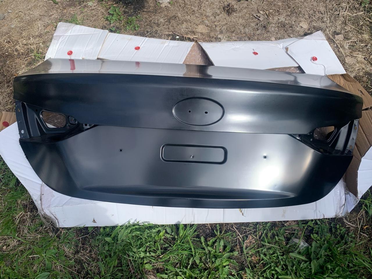 крышка багажника (дверь 3-5) Hyundai Solaris 2 поколение 2019, бензин, седан, 92102-4L000 - фото №1