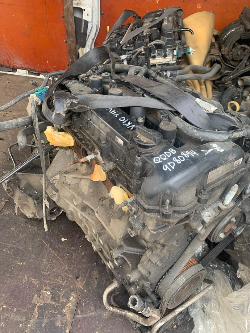 двигатель Ford Focus 2 поколение 2008, 1.8 л., QQDB, бензин, купе, 31150-26130 - фото №1