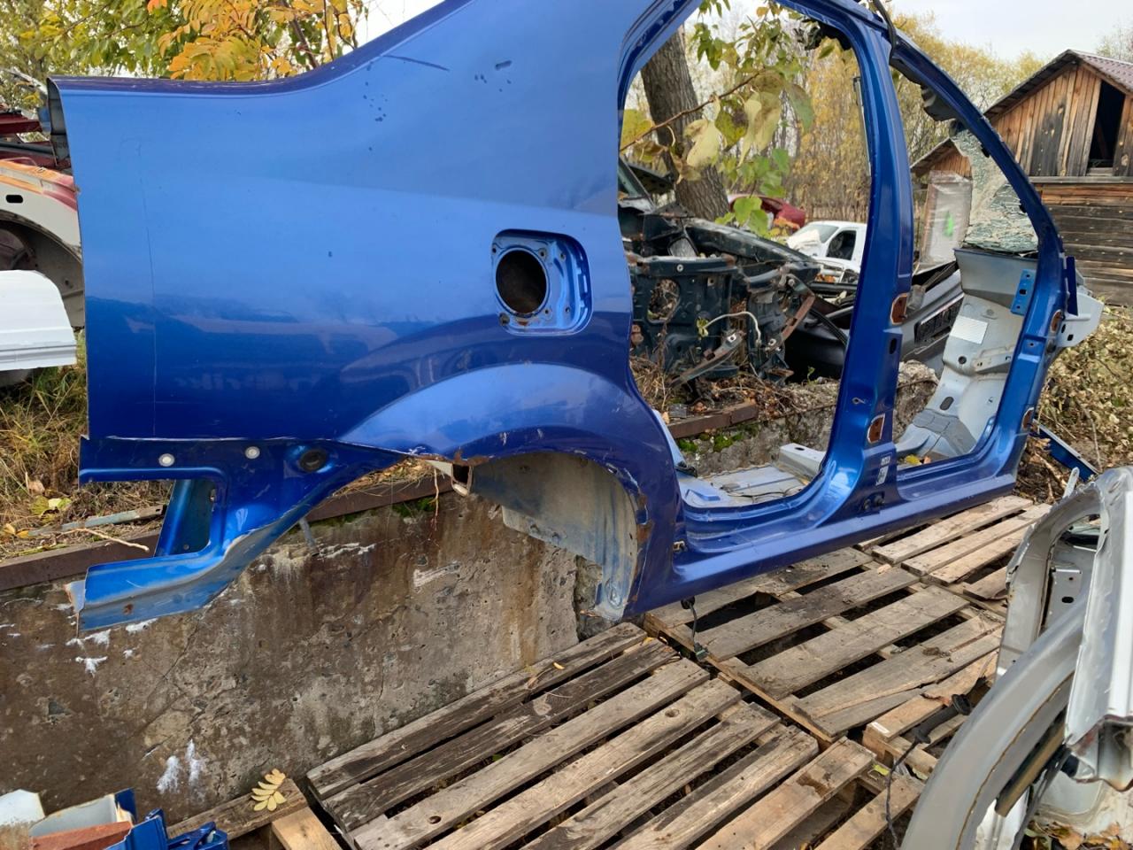 порог правый Renault Logan 1 поколение 2009, седан - фото №1